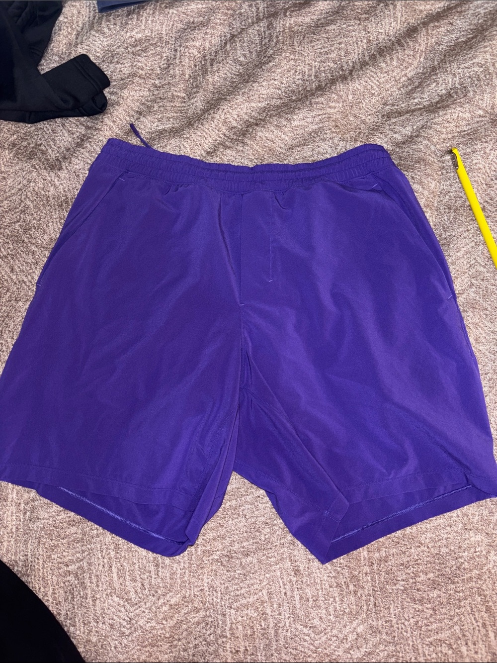 lululemon athletica Purple Men's Athletic Shorts